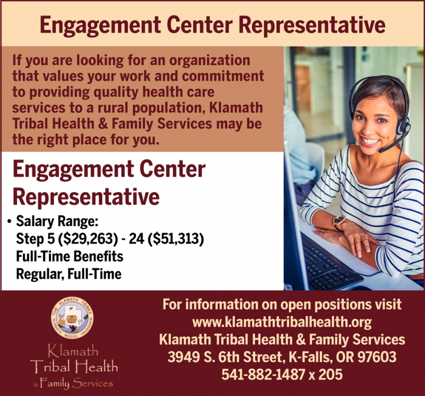Engagement Center Representative