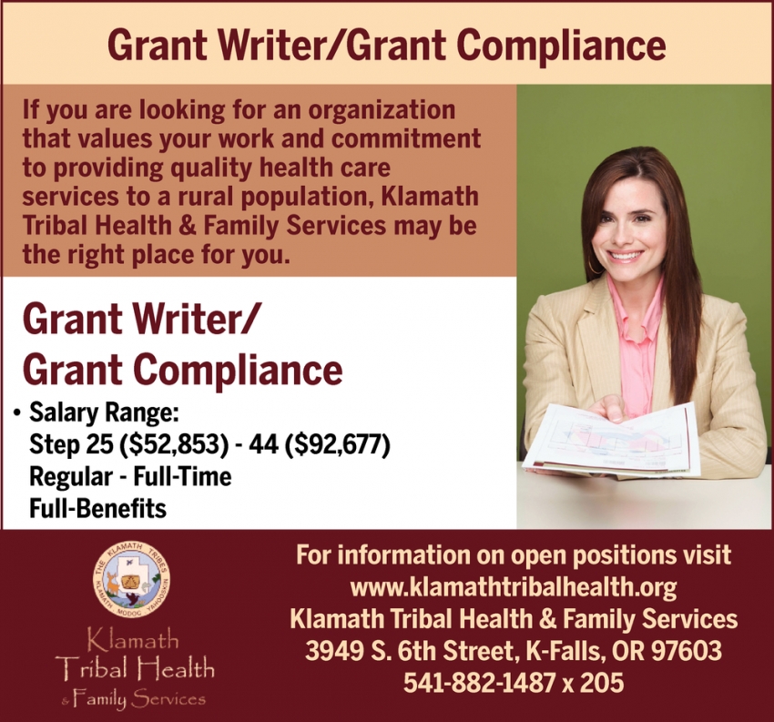 Grant Writer/Grant Compliance
