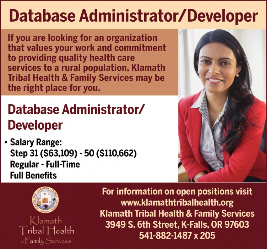 Database Administrator/Developer