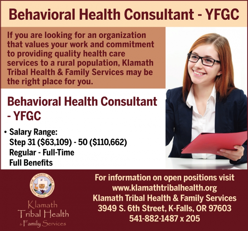 Behavioral Health Consultant