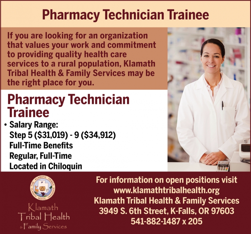 Pharmacy Technician Trainee
