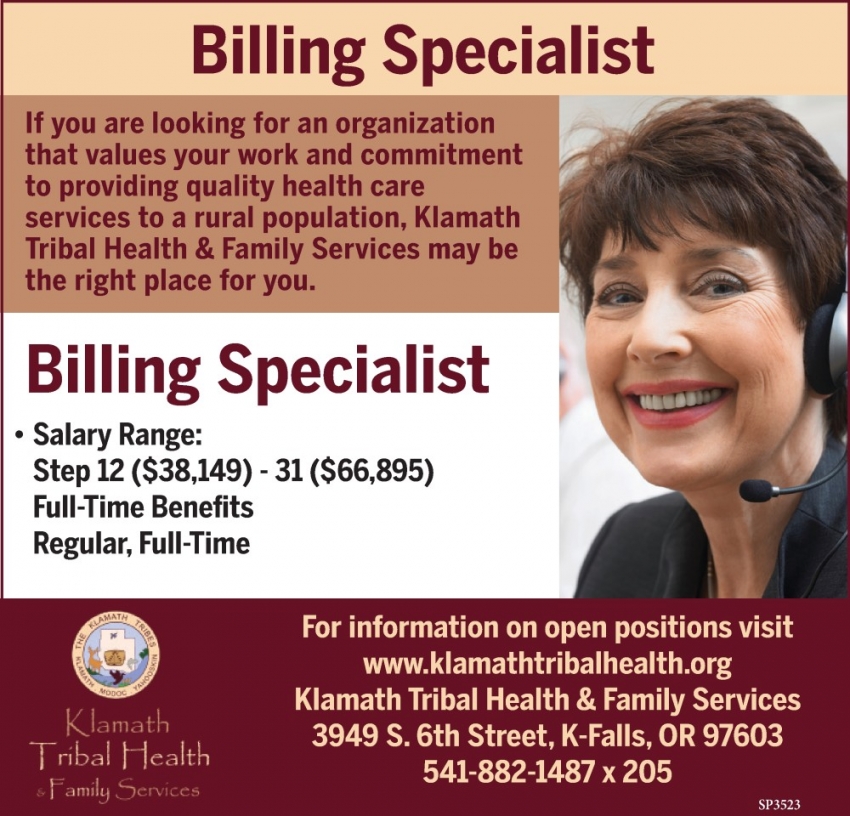 Billing Specialist