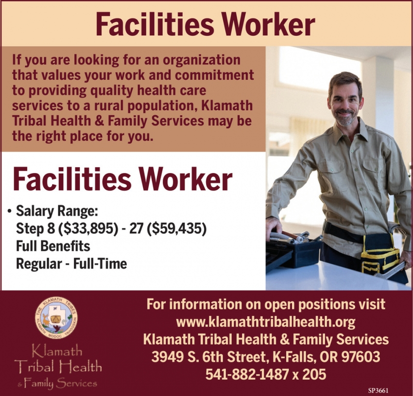 Facilities Worker