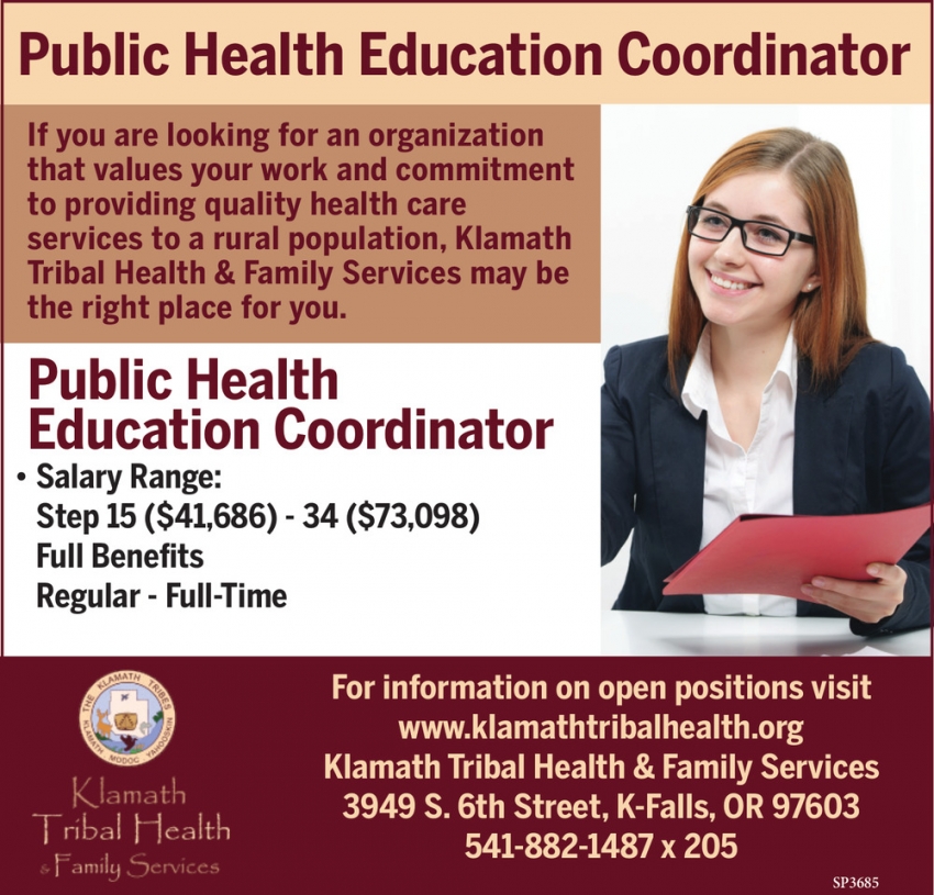 Public Health Education Coordinator
