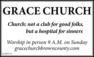 Church: Not A Club For Good Folks, But A Hospital For Sinners.