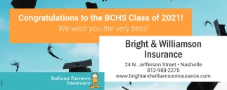 Congratulations To The BCHS Class Of 2021!