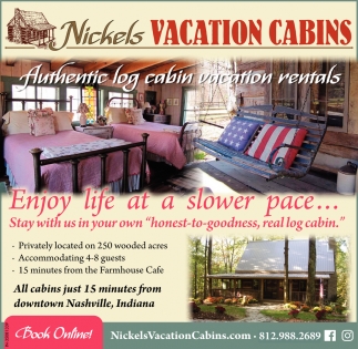 Authentic Log Cabin Vacation Rentals