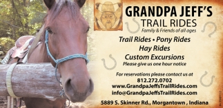 Trail Rides - Pony Rides