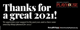 Thanks for a Great 2021!