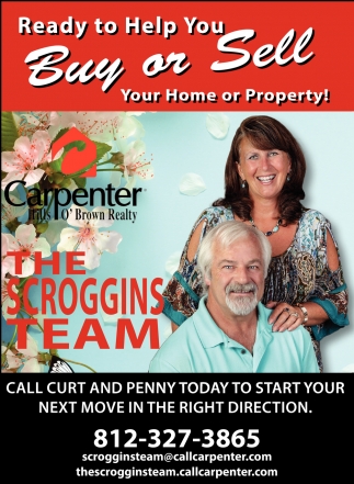Ready To Help You Buy Or Sell Your Home Or Property!