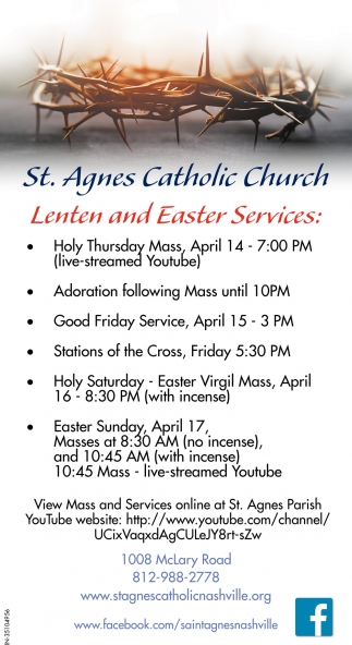 Lenten And Easter Services
