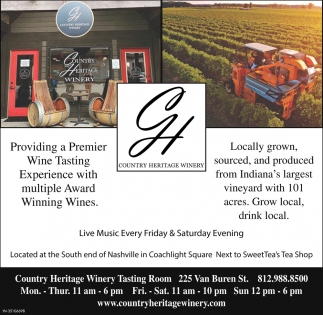 Live Music Every Friday & Saturday Evening