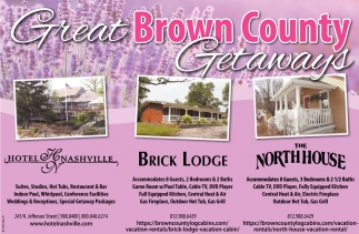 Great Brown County Getaways