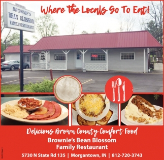 Delicious Brown County Confort Food