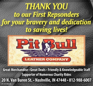 Thank You To Our First Responders