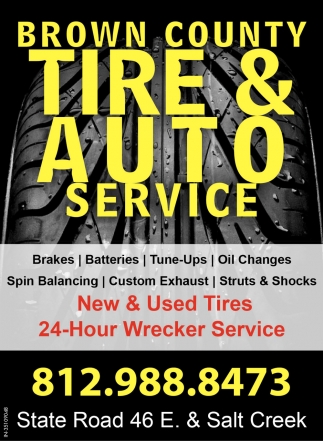 New & Used Tires 24-Hour Wrecker Service