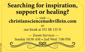 Searching For Inspiration Support Or Healing?