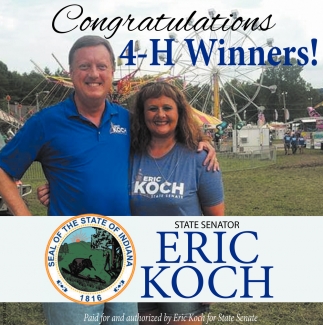 Congratulations  4-H Winners!