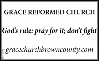 God's Rule: Pray For It; Don't Fight