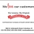 We Love the Our Customers!