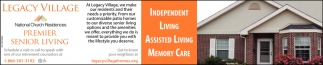 Independent Living Assisted Memory Care
