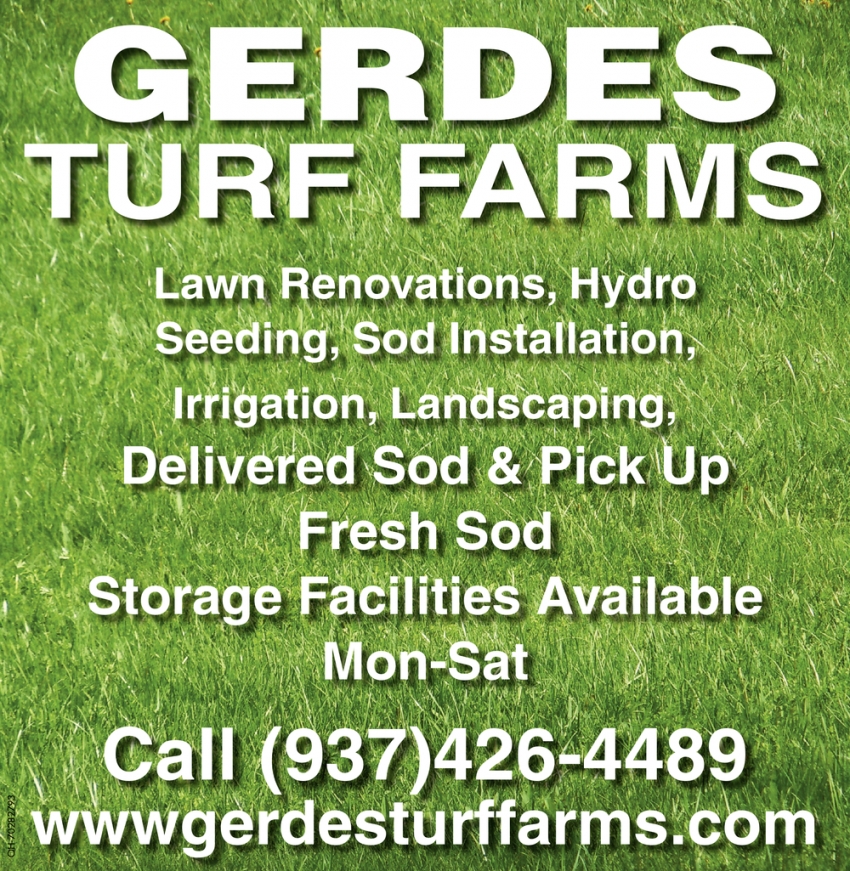 Lawn Renovations, Hydro Seeding, Sod Installation