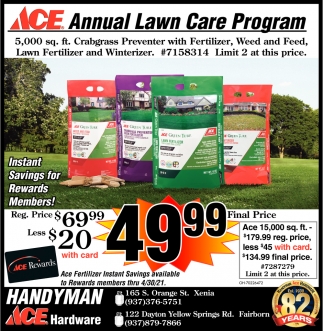 Annual Lawn Care Program