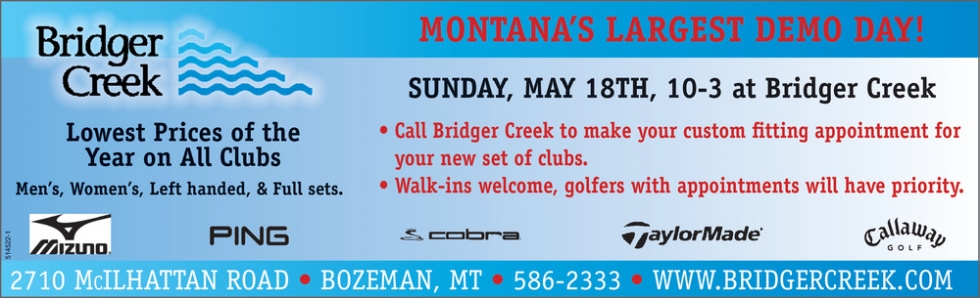 Montana's Largest Demo Day!, Bridger Creek Golf Course, Bozeman, MT