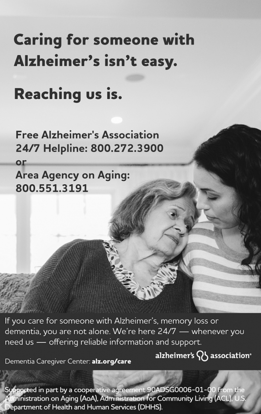 Caring For Someone With Alzheimer's Isn't Easy