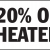 20% OFF Heaters