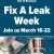 Fix a Leak Week