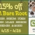 15% OFF All Bare Root