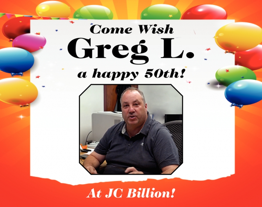 Come Wish Greg L. A Happy 50th!