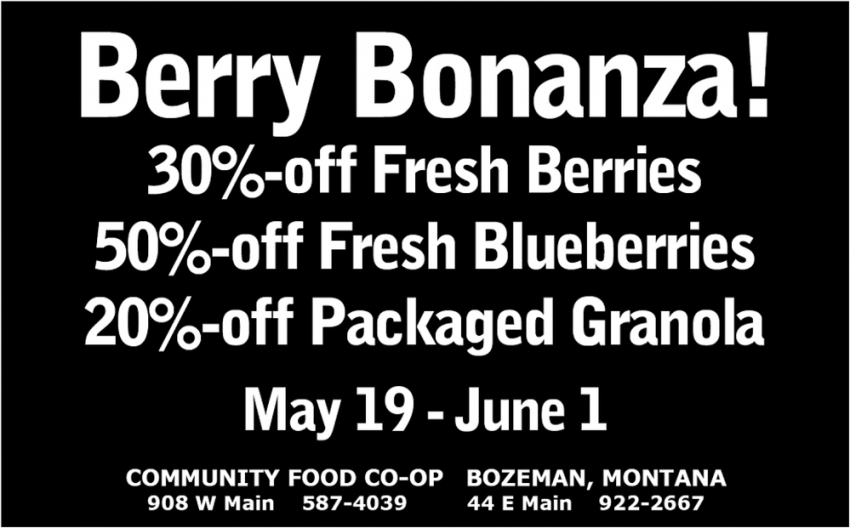Berry Bonanza!