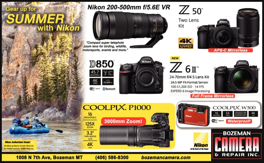 Get Up for Summer With Nikon