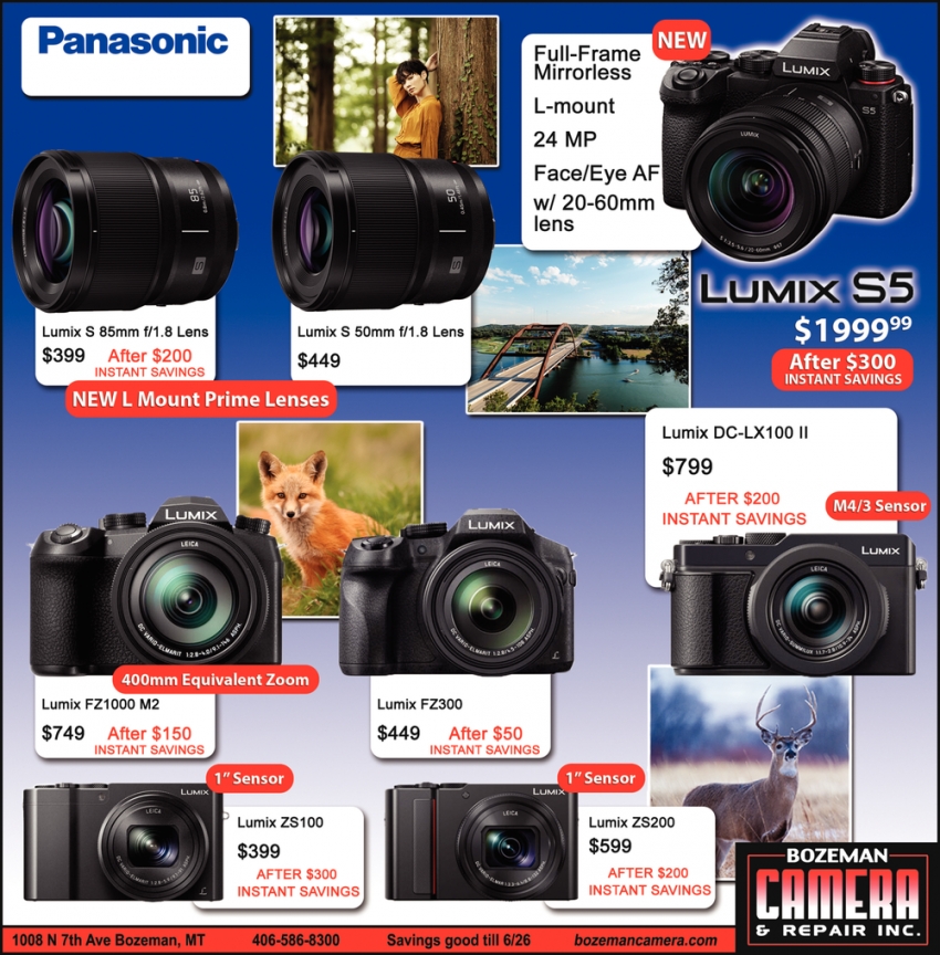 Panasonic Cameras