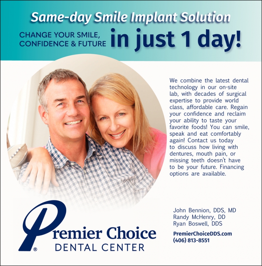 Same-Day Smile Implant Solution