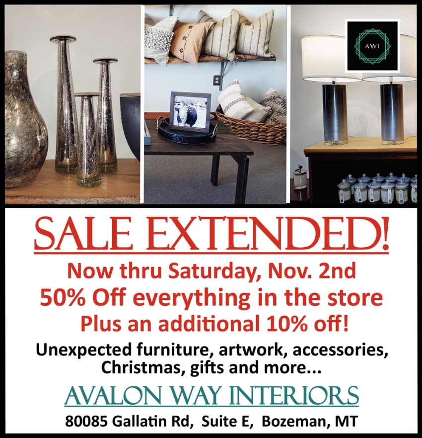 Sale Extended!
