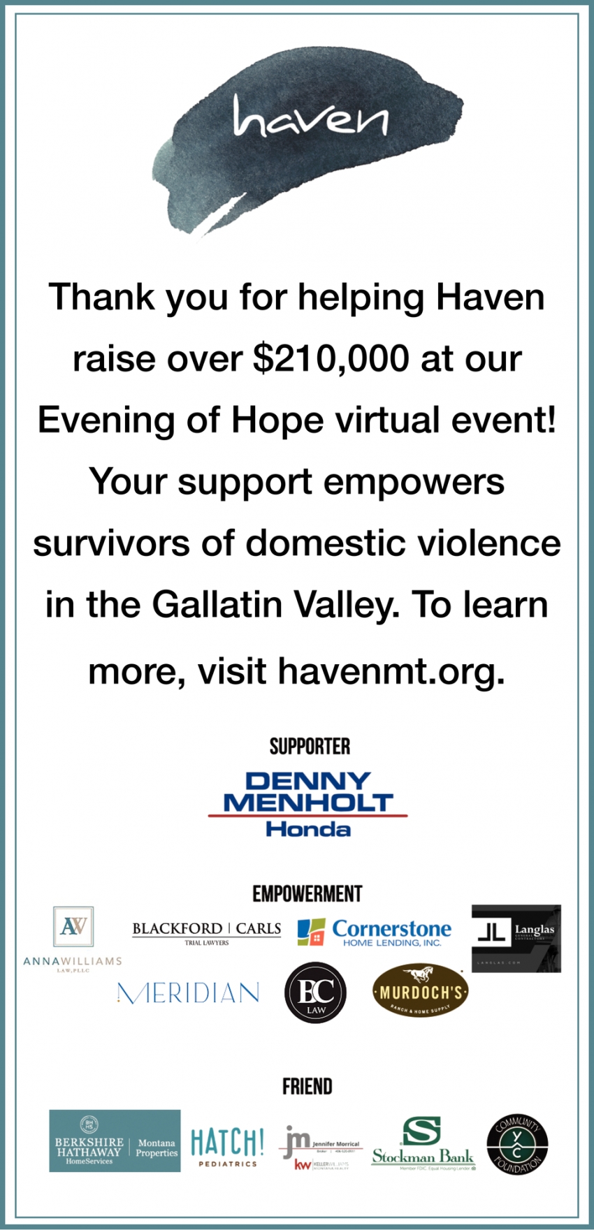 Hope Virtual Event
