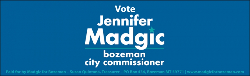Vote for Bozeman City Commisioner