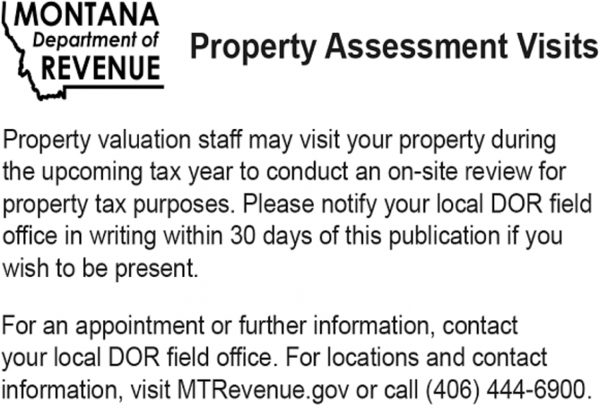 Property Assessment Visits