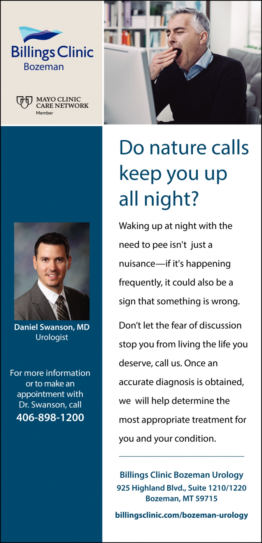 Do Nature Calls Keep You Up All Night?