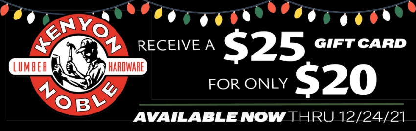 Receive a $25 Gift Card For Only $2o