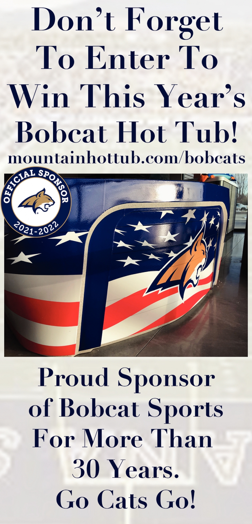 Proud Sponsor of Bobcat Sports