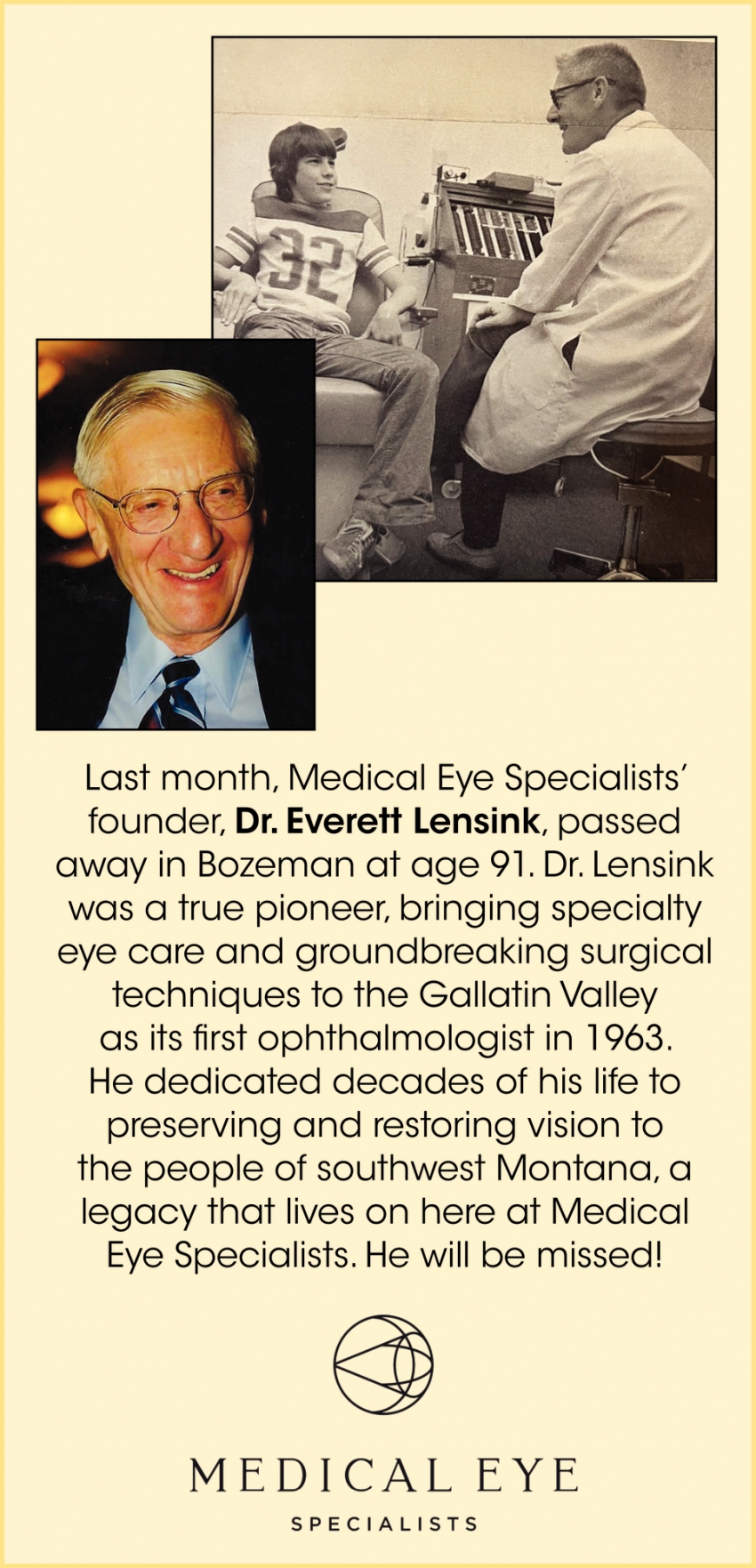 Dr. Everett Lensink