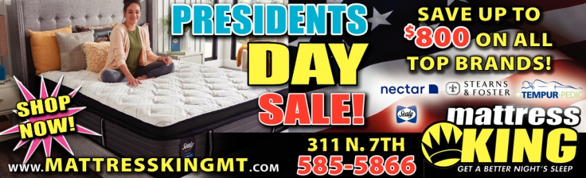 Presidents Day Sale!