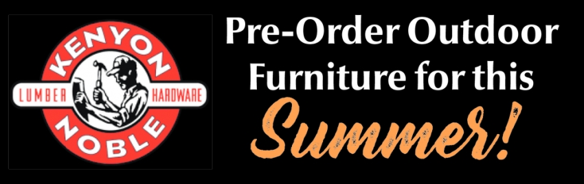 Pre-Order Outdoor Furniture for this Summer!