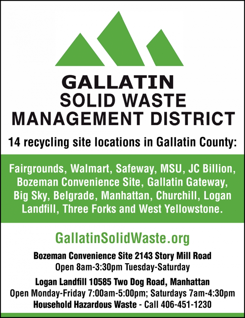14 Recycling Site Locations