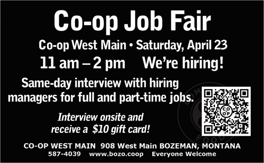 Co-op Job Fair
