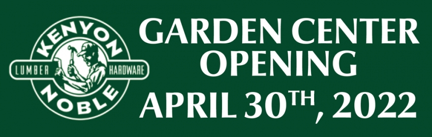 Garden Center Opening